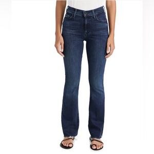 Mother the weekender fray jeans in mint condition wash size 32 designer denim